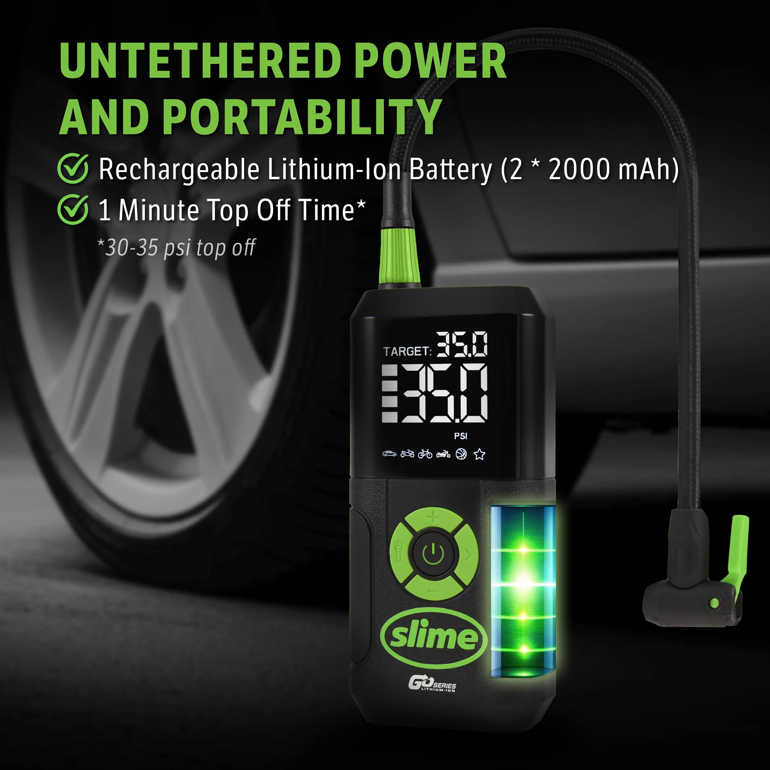 Cordless 3-in-1 Inflator