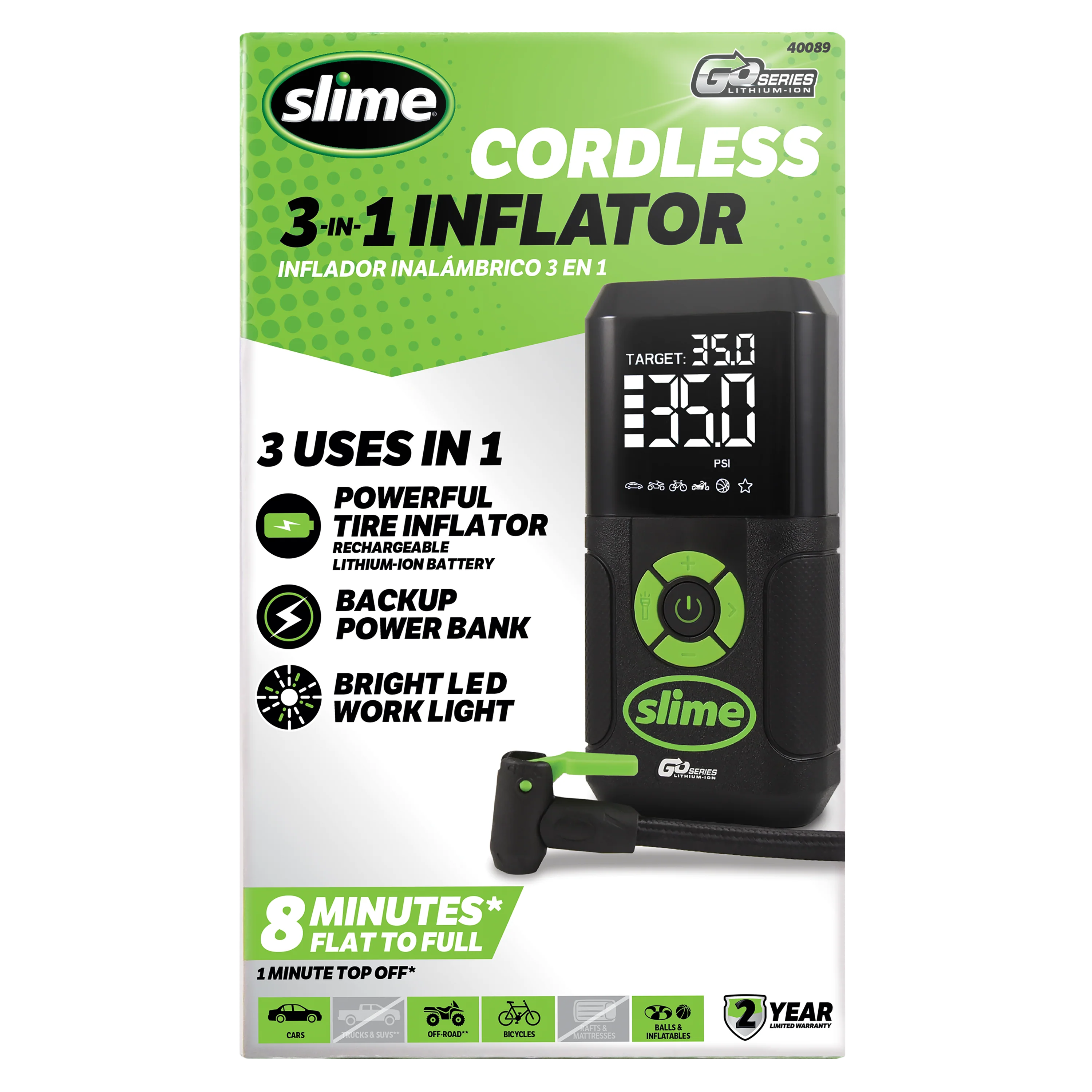 Cordless 3-in-1 Inflator