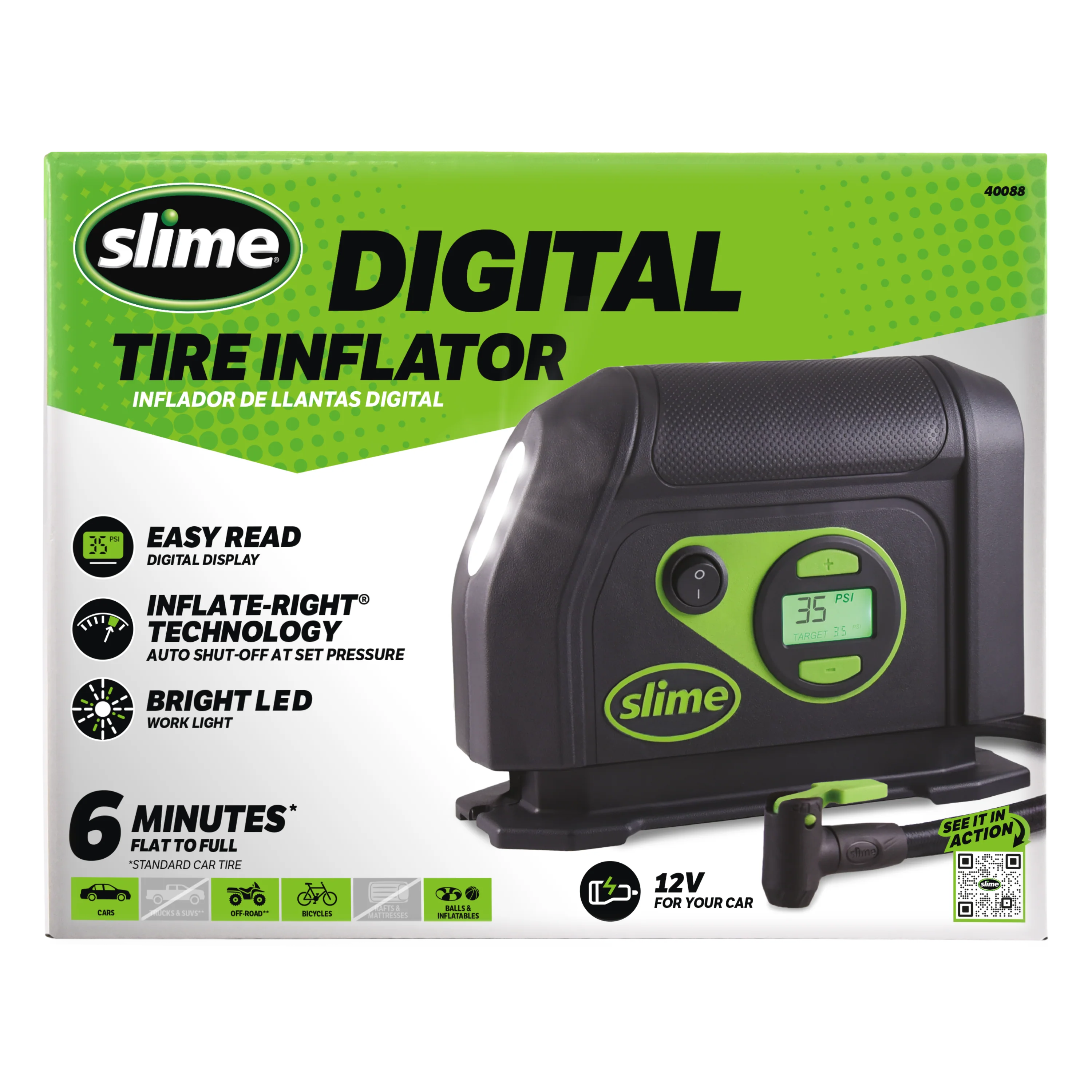12V Digital Tire Inflator