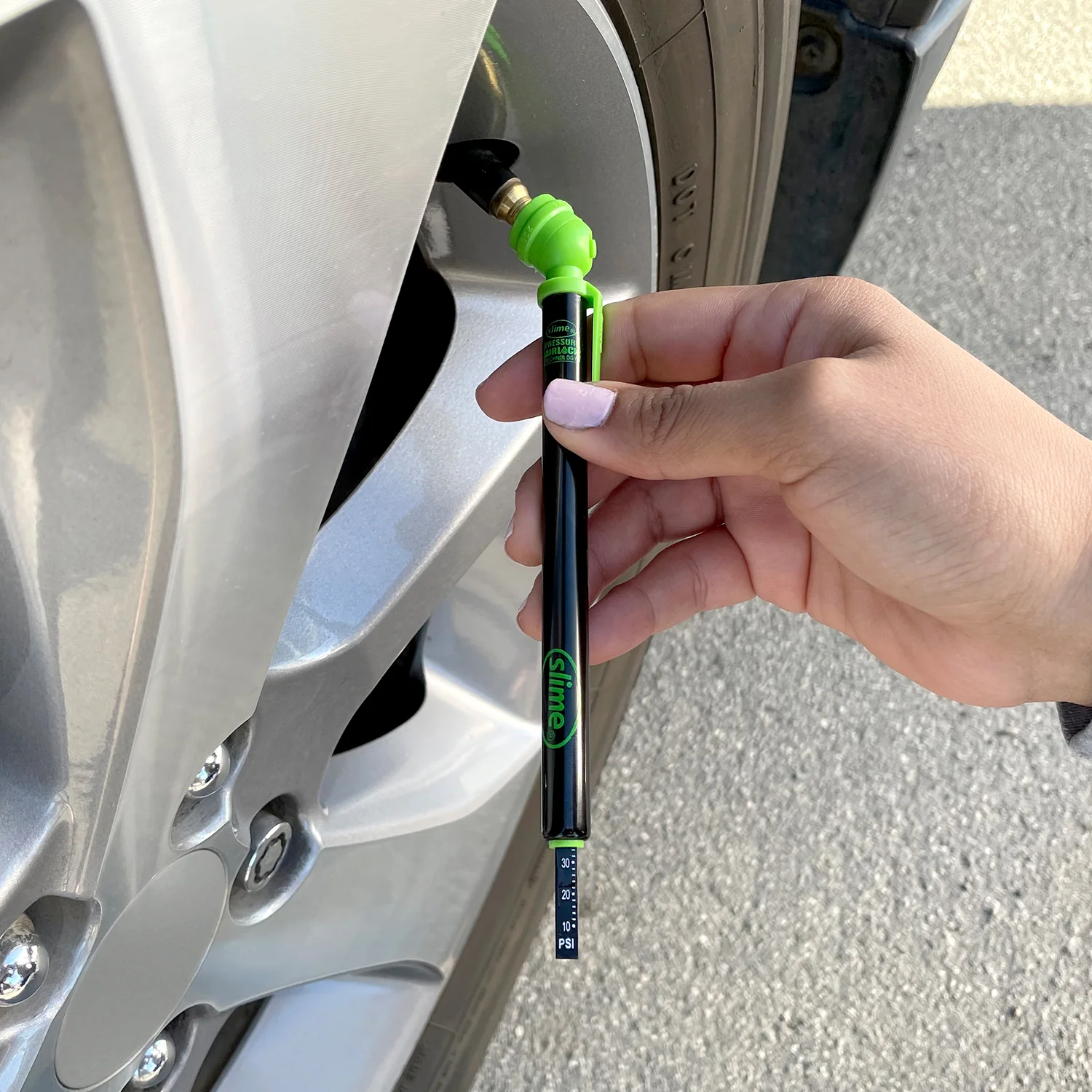 Airlock Pencil Tire Gauge (10-120 psi)