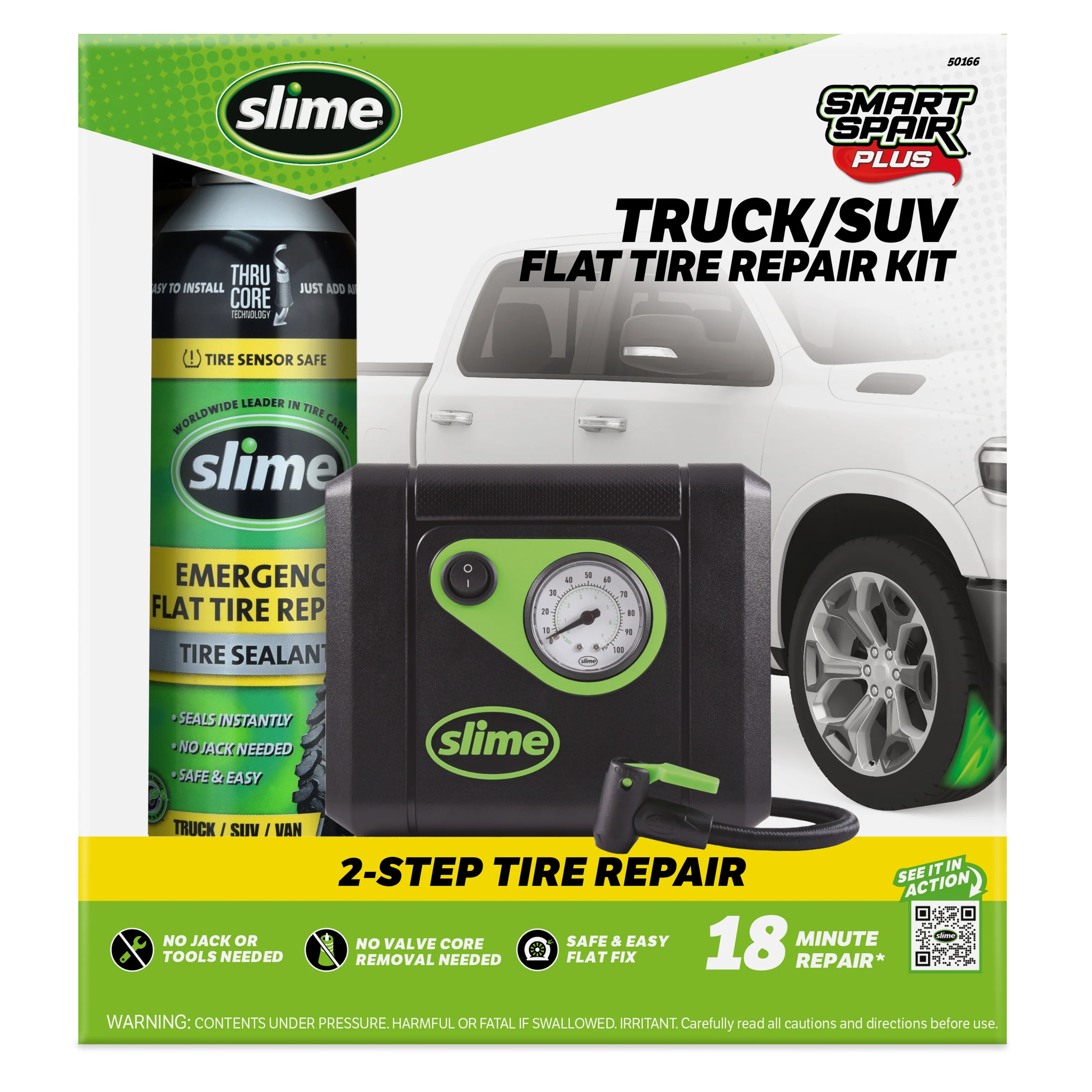 Smart Spair Plus Flat Tire Repair Kit (Truck/SUV)