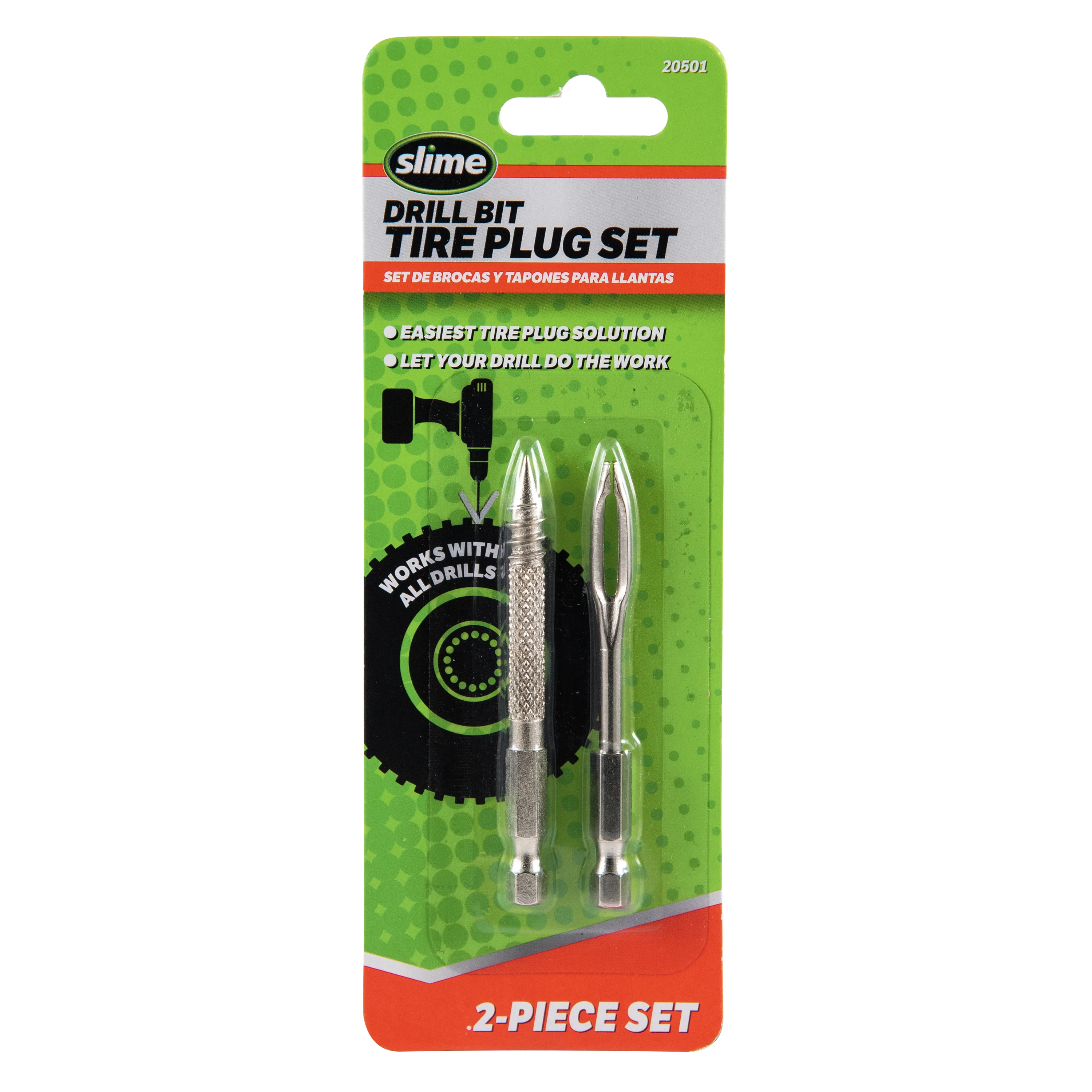 Drill Bit Tire Plug Set 6 Drill Bit Tire Plug Set