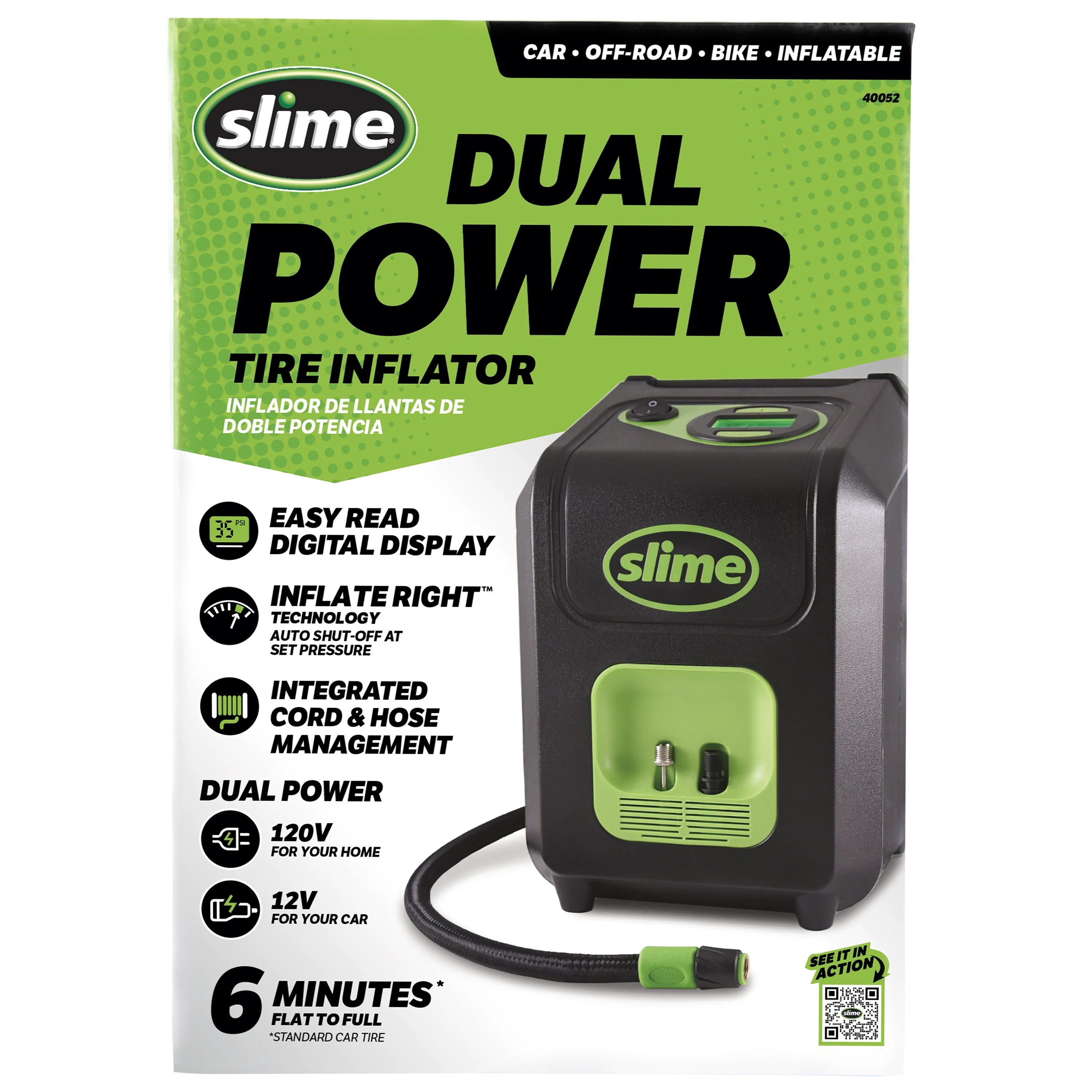 Dual Power Tire Inflator (120V/12V) 7 Dual Power Tire Inflator (120V/12V)