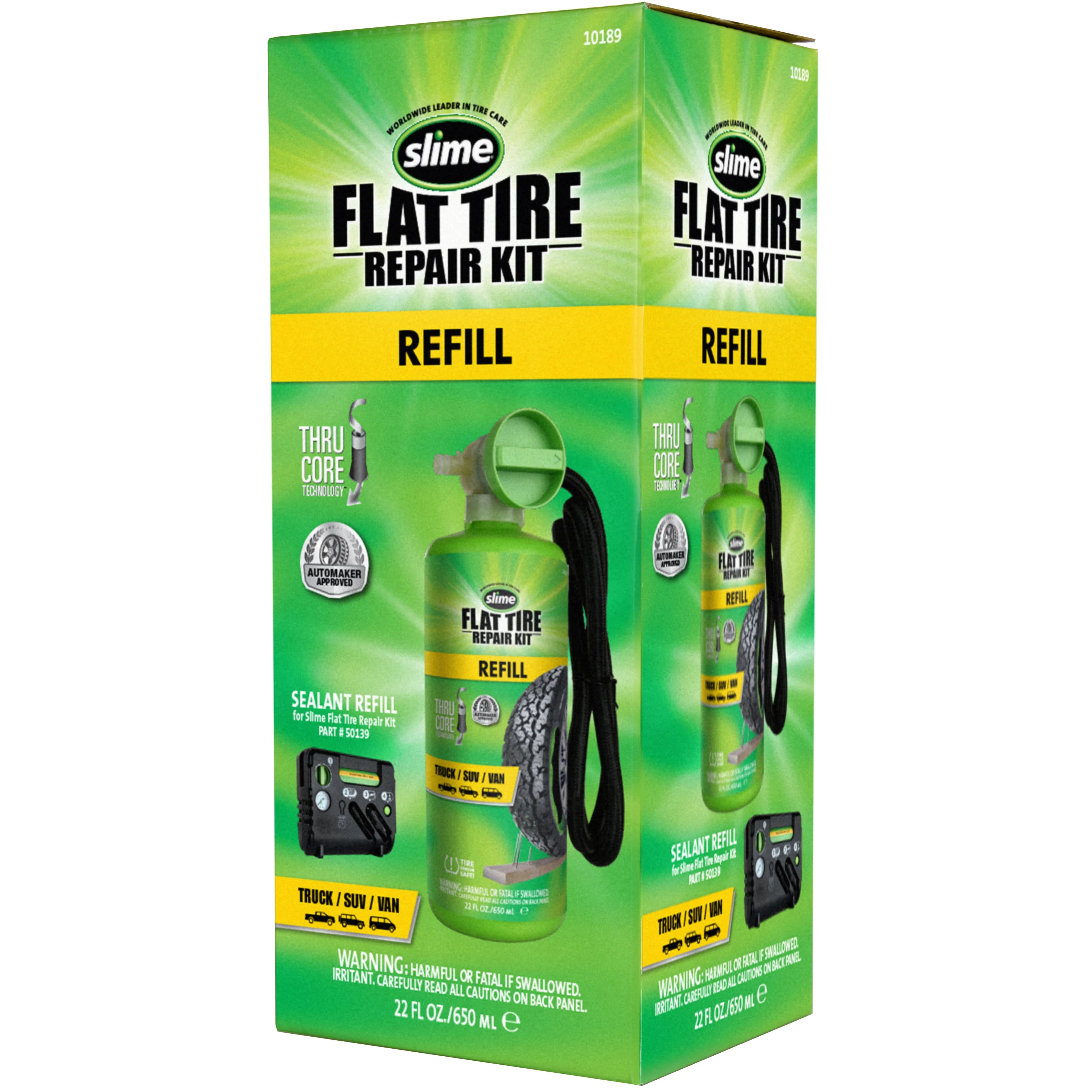 Sealant Refill Cartridge For The Flat Tire Repair Kit - Truck/SUV/Van ...