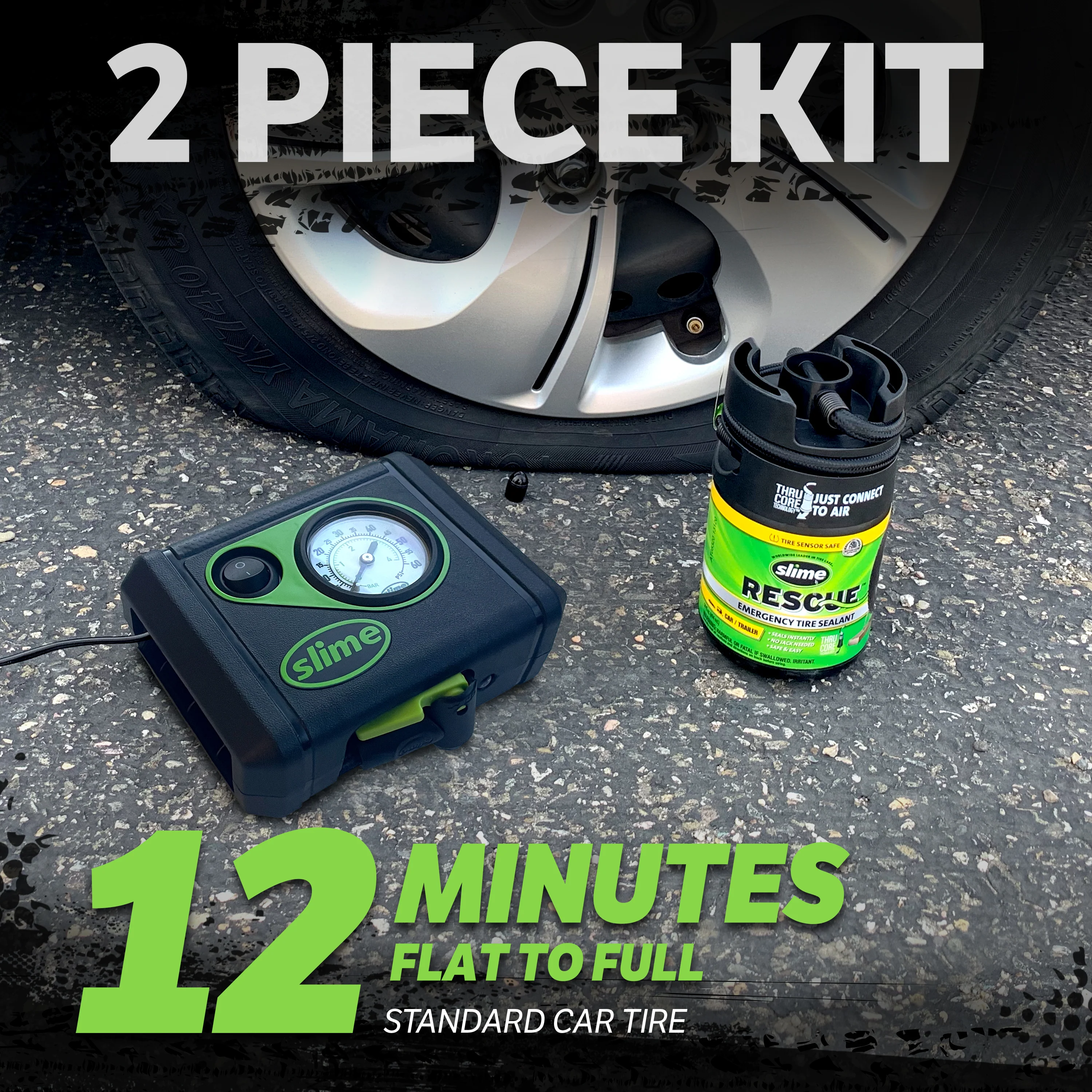 Smart Spair Plus Flat Tire Repair Kit