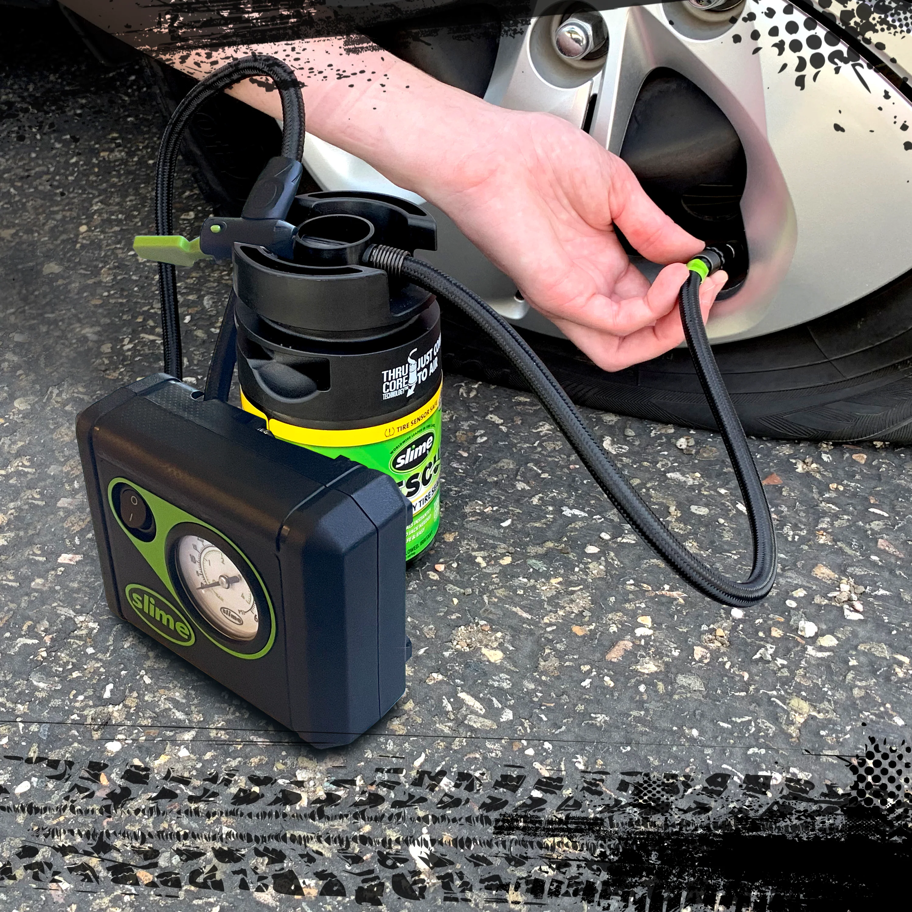 Smart Spair Plus Flat Tire Repair Kit 5 Smart Spair Plus Flat Tire Repair Kit