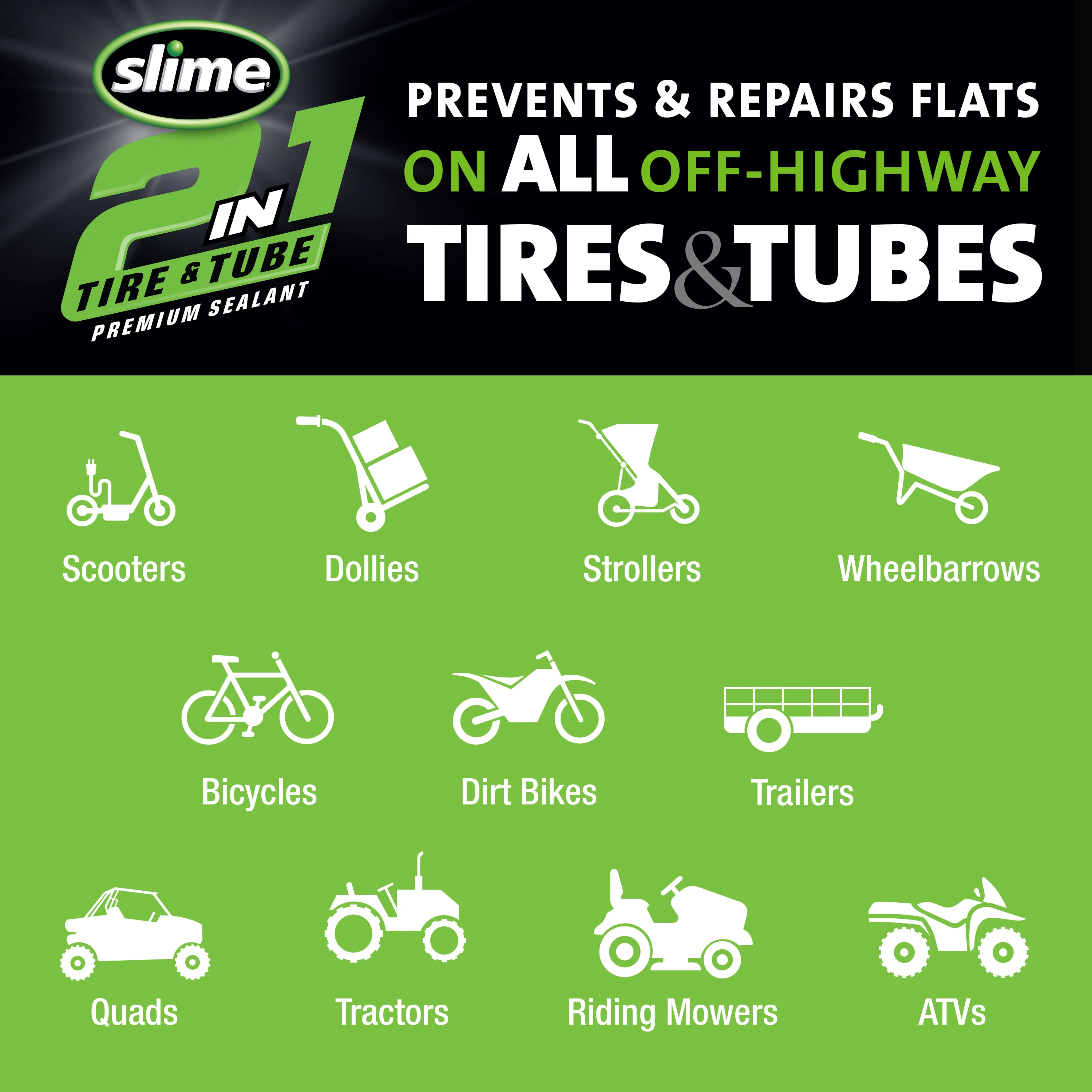 2-in-1 Tire & Tube Sealant - 16 oz. 6 2-in-1 Tire & Tube Sealant - 16 oz.