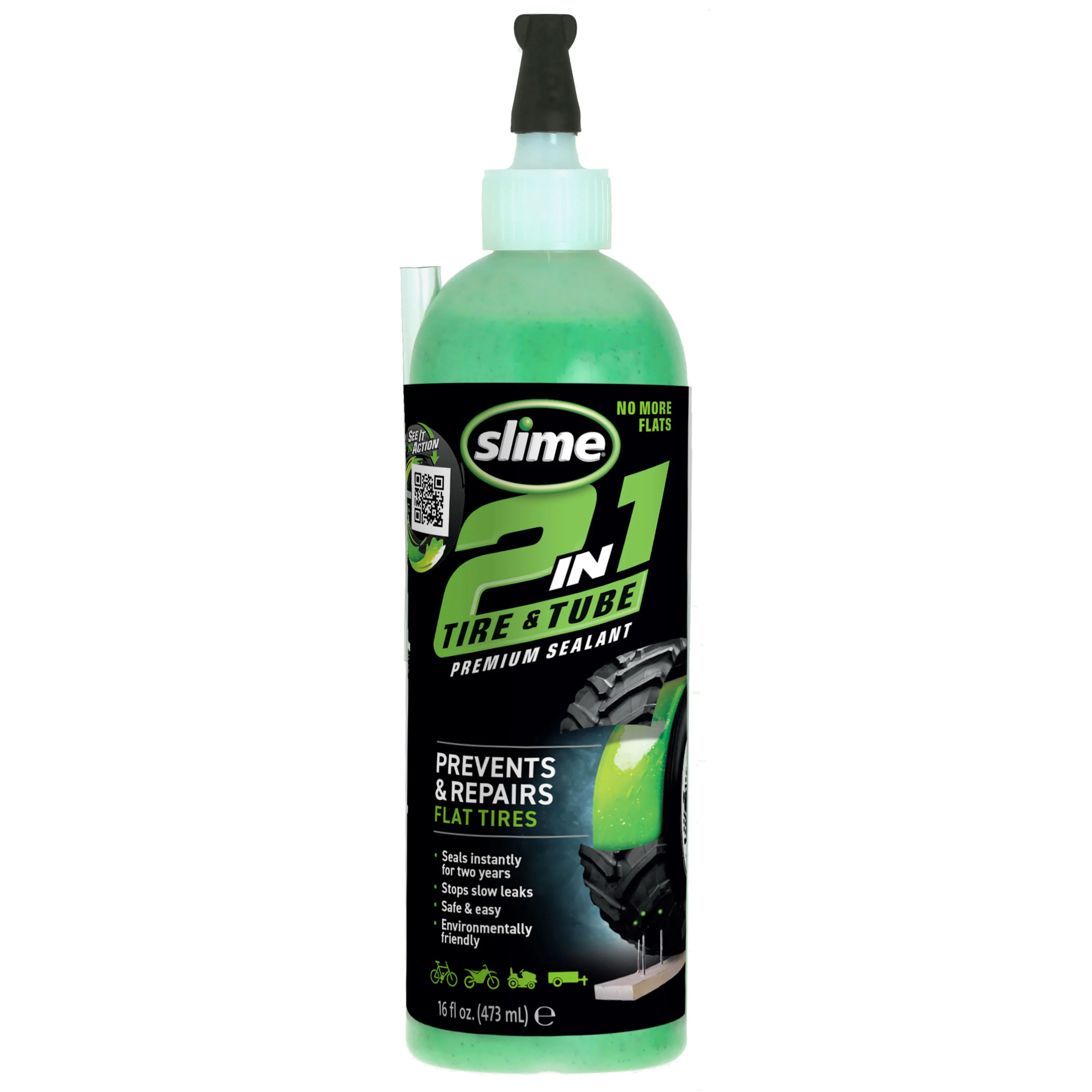 2-in-1 Tire & Tube Sealant - 16 oz. 8 2-in-1 Tire & Tube Sealant - 16 oz.