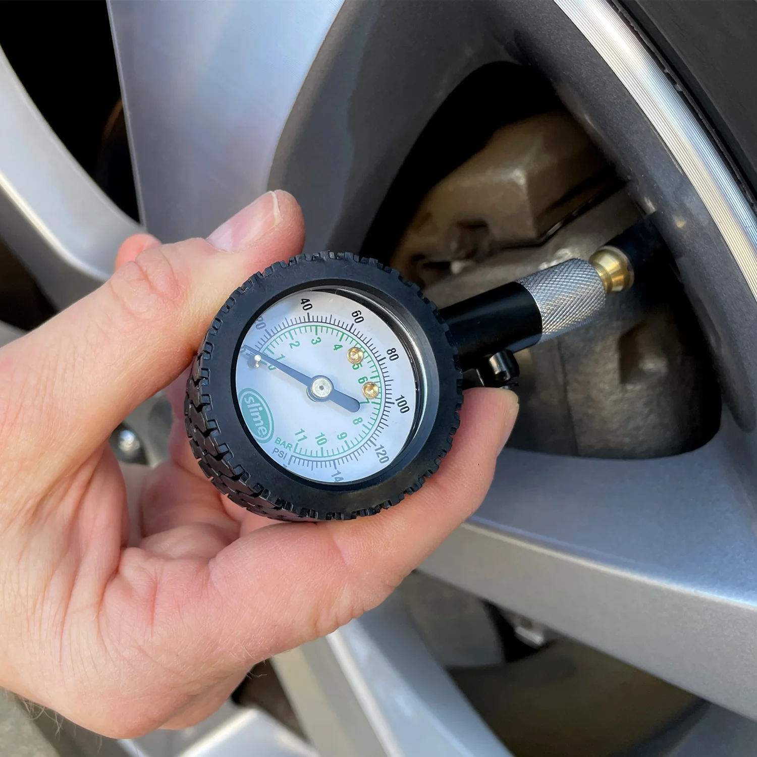 Airlock Dial High Pressure Tire Gauge (10-160 psi)
