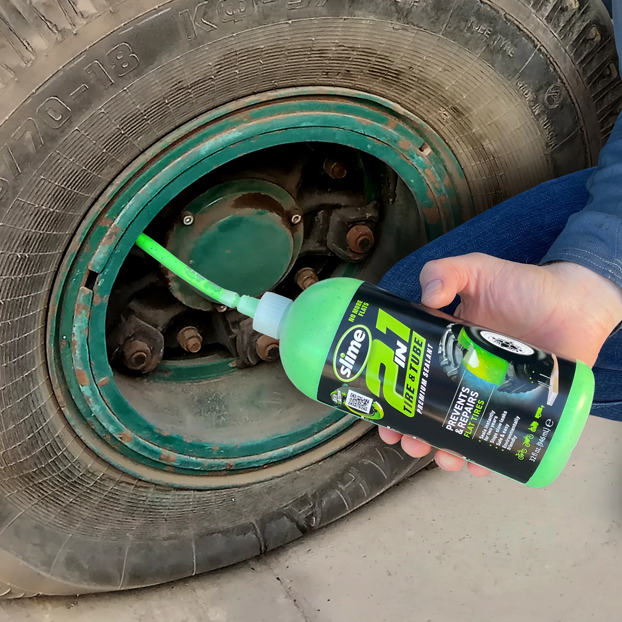 2-in-1 Tire & Tube Sealant - 32 oz.