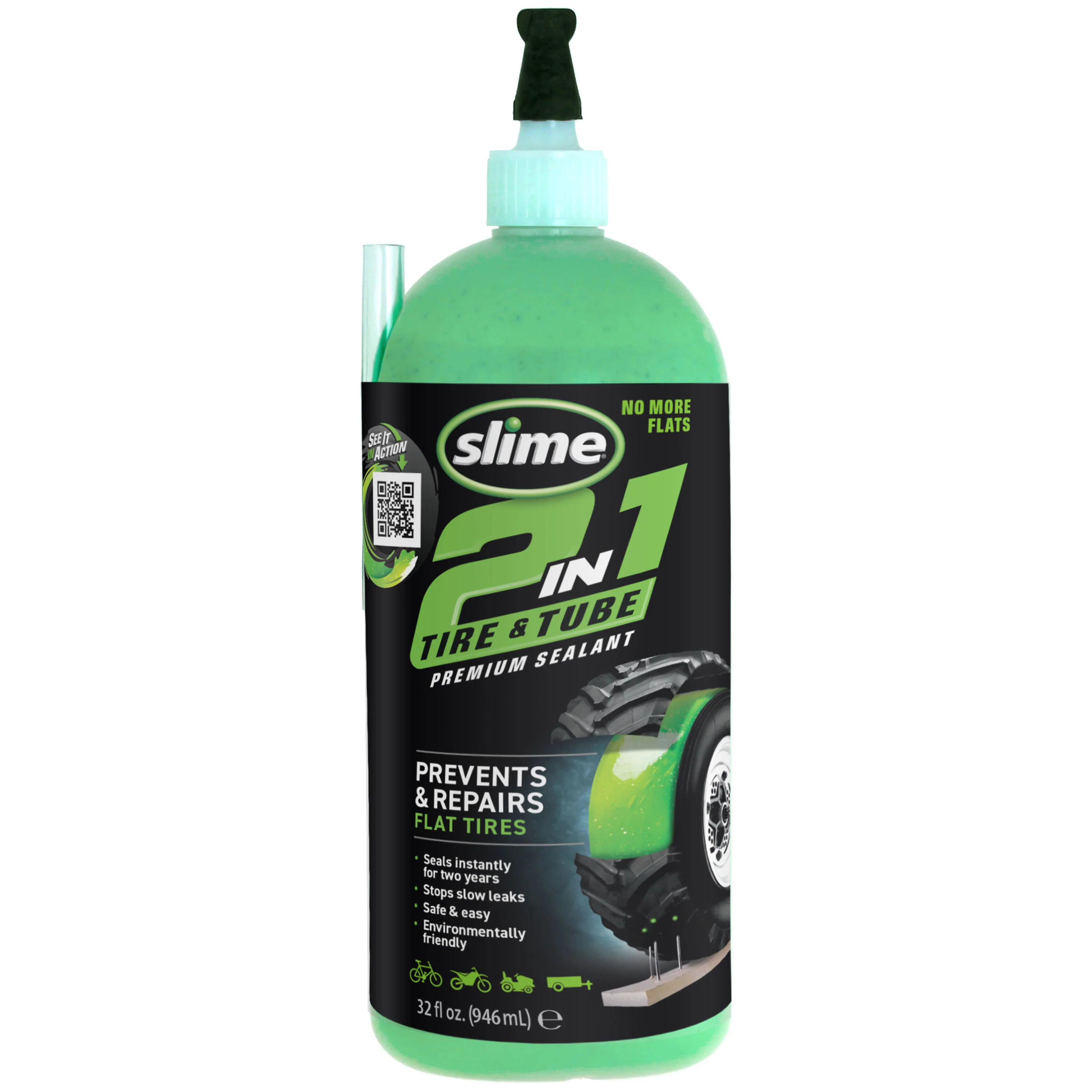 2-in-1 Tire & Tube Sealant - 32 oz. 8 2-in-1 Tire & Tube Sealant - 32 oz.